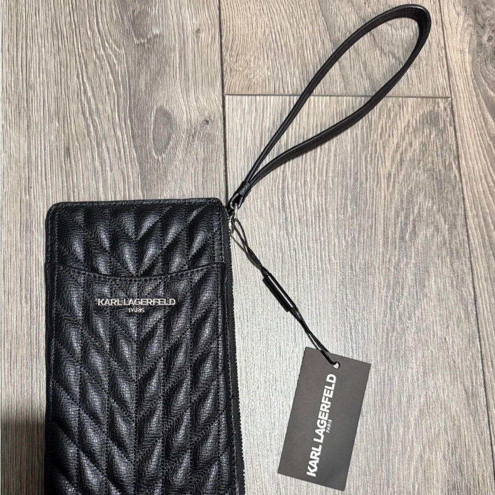 NWT Karl Lagerfeld Wristlet